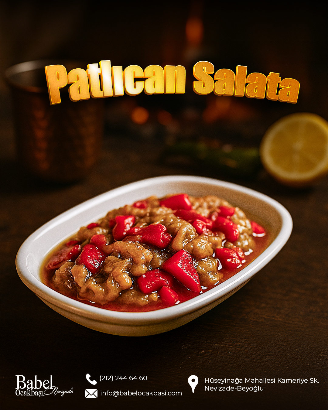 Patlıcan Salata