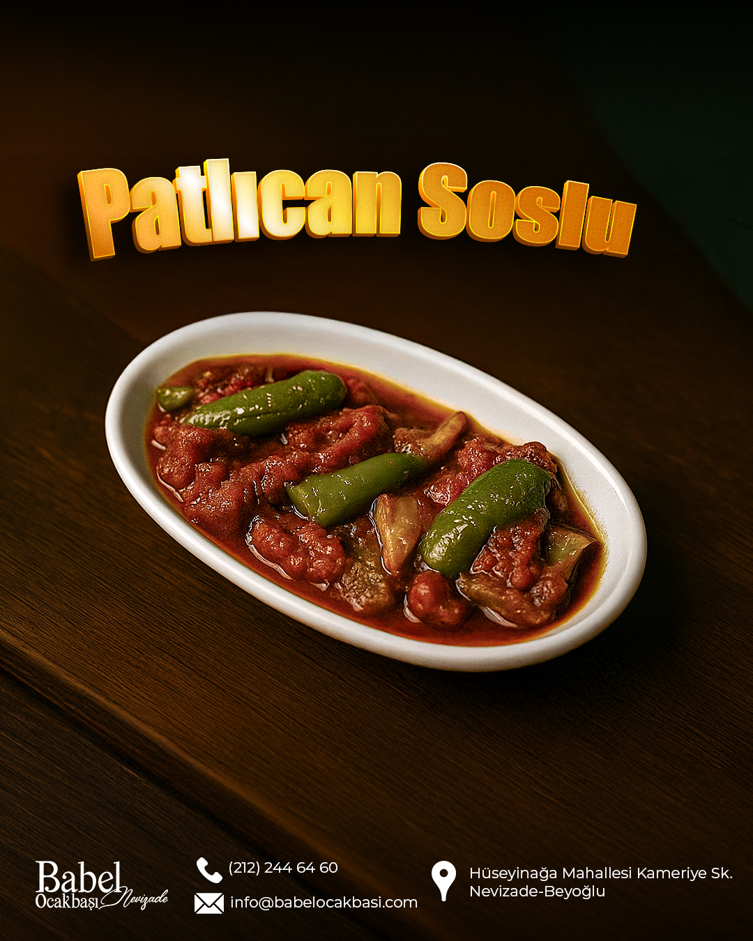 Patlıcan Soslu